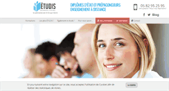 Desktop Screenshot of etudis.net